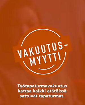 Vakuutusmyytti: Ty&ouml;tapaturmavakuutus kattaa kaikki et&auml;t&ouml;iss&auml; sattuvat tapaturmat